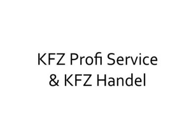 KFZ Profi Service & KFZ Handel